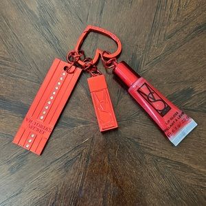Victoria’s Secret Very Sexy Gloss & Go Heart Keychain